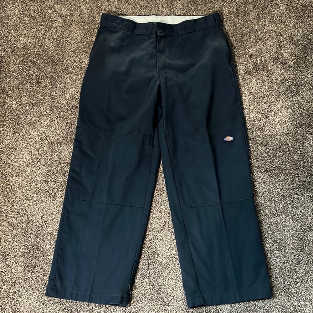 Dickies Pants Size 36x30 Color Navy Blue EXCELLENT PREOWNED CONDITION